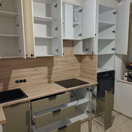 Кухня с планкой МДФ4